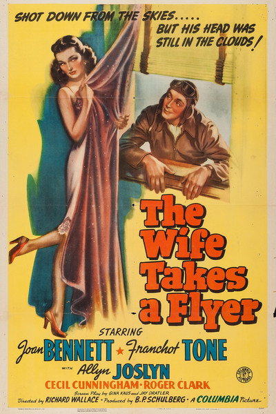 Póster de The Wife Takes a Flyer