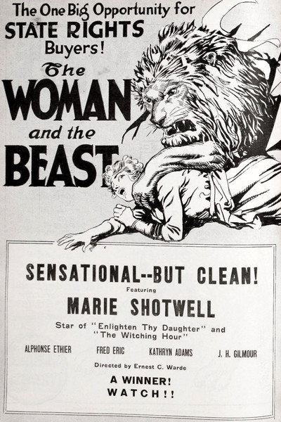 Póster de The Woman and the Beast