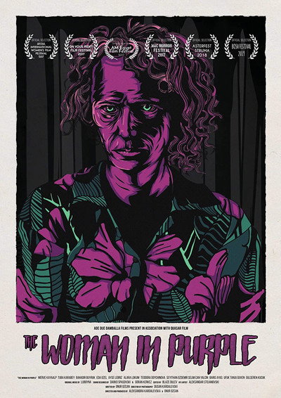 Póster de The Woman in Purple