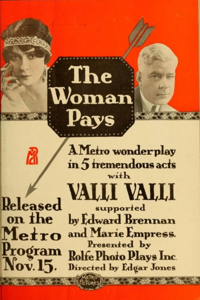 Póster de The Woman Pays