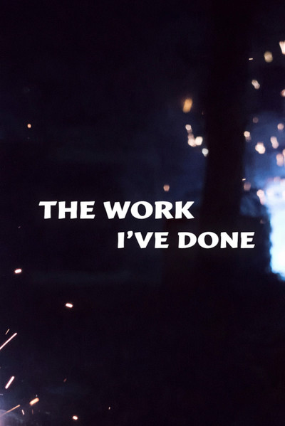 Póster de The Work I've Done