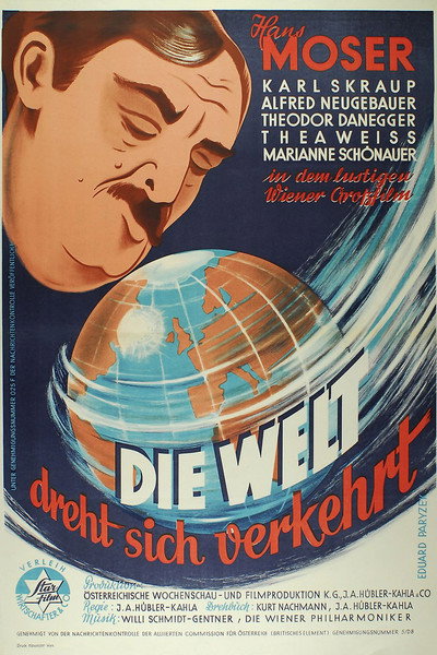 Póster de The World Turns Backward