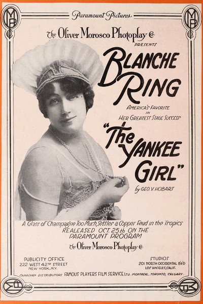Póster de The Yankee Girl