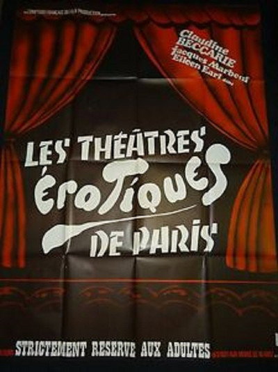 Póster de Théâtres érotiques de Paris