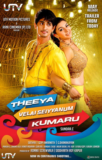 Póster de Theeya Velai Seiyyanum Kumaru