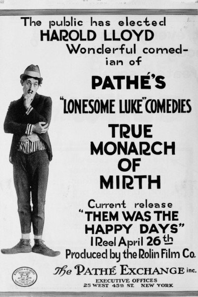 Póster de Them Was the Happy Days!
