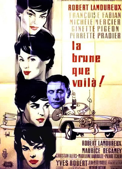 Póster de There Is the Brunette