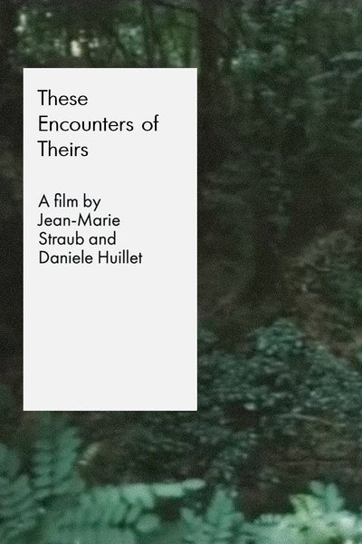 Póster de These Encounters of Theirs