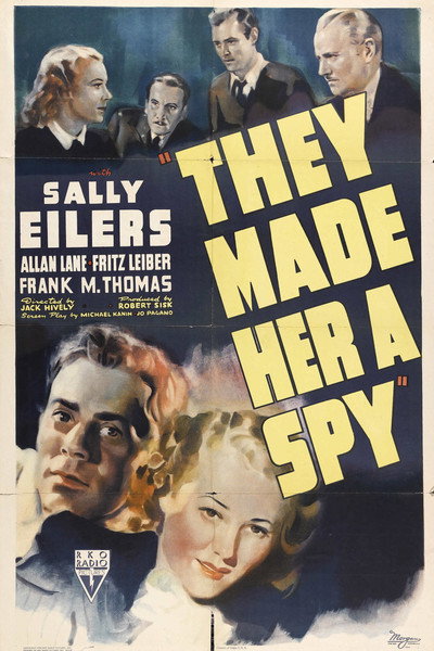 Póster de They Made Her a Spy