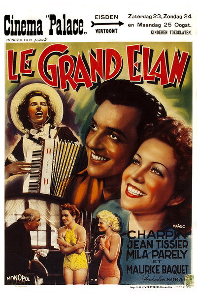 Póster de They Met on Skis