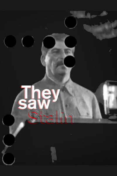 Póster de They Saw Stalin