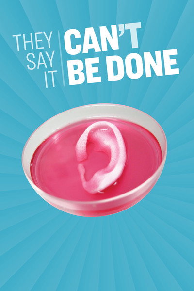 Póster de They Say It Can't Be Done