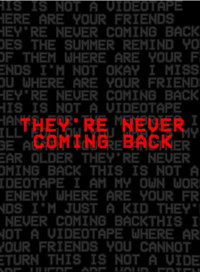 Póster de They're Never Coming Back