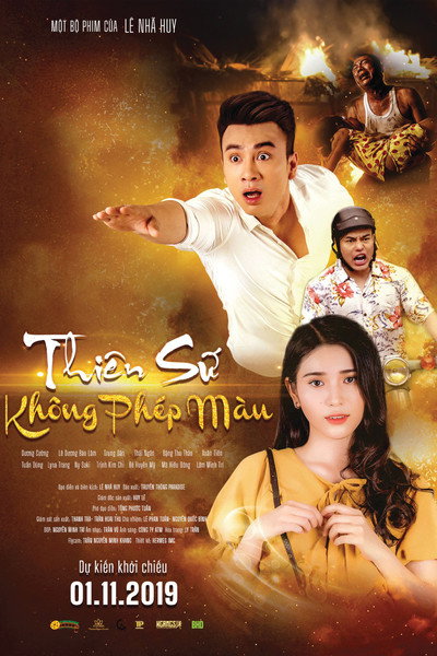 Póster de Thien Su Khong Phep Mau