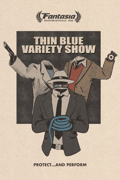 Póster de Thin Blue Variety Show