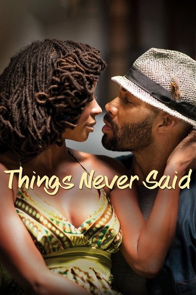 Póster de Things Never Said