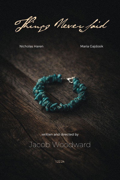 Póster de Things Never Said