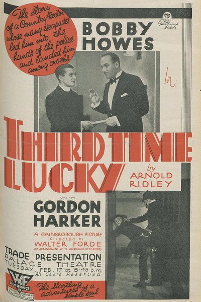 Póster de Third Time Lucky