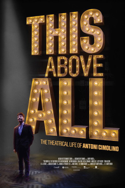 Póster de This Above All: The Theatrical Life of Antoni Cimolino