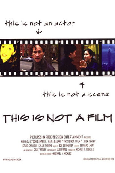 Póster de This Is Not a Film