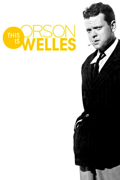Póster de This Is Orson Welles