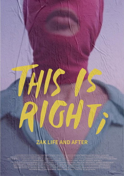 Póster de This Is Right; Zak Life and After