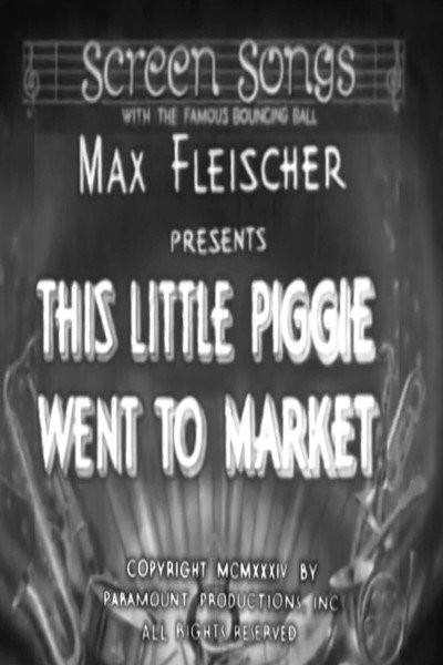 Póster de This Little Piggie Went to Market