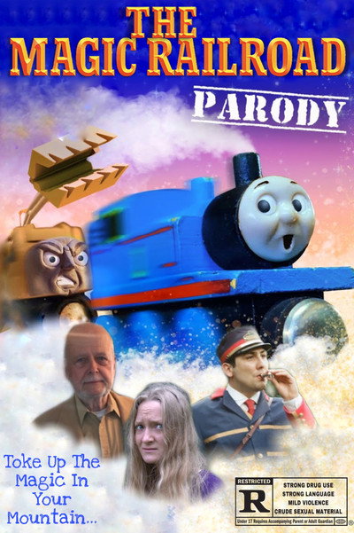 Póster de Thomas & Friends: The Magic Railroad Parody