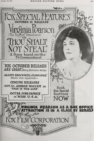 Póster de Thou Shalt Not Steal