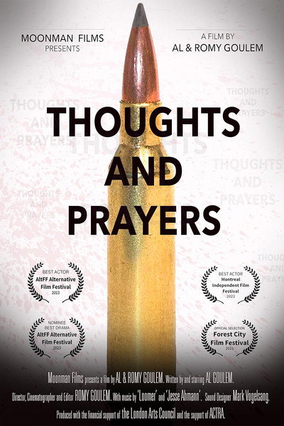 Póster de Thoughts and Prayers