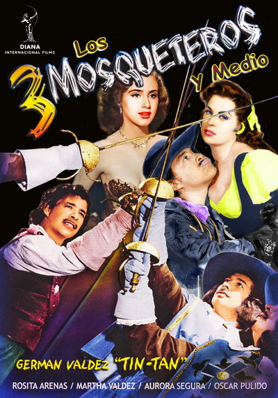 Póster de Three and a Half Musketeers