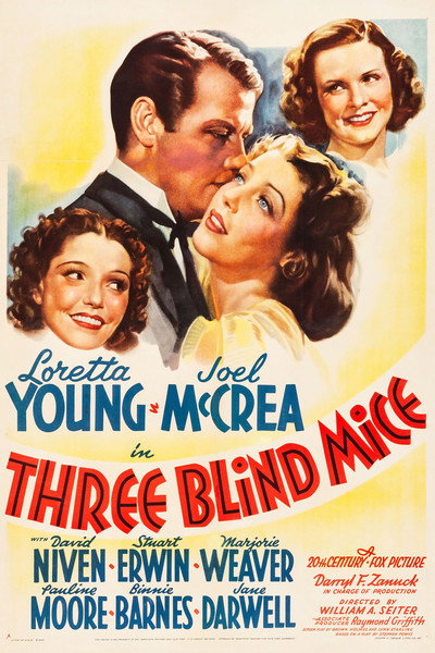 Póster de Three Blind Mice