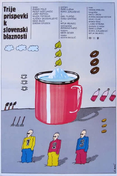 Póster de Three Contributions to the Slovenian Madness