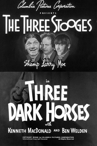 Póster de Three Dark Horses