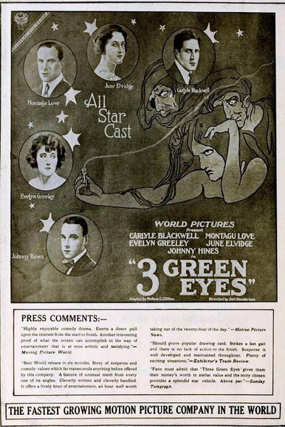 Póster de Three Green Eyes
