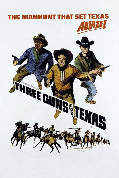 Póster de Three Guns for Texas