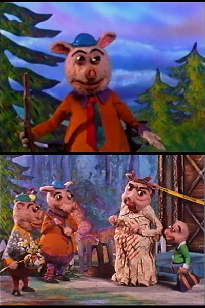 Póster de Three Little Pigs Sing a Gig