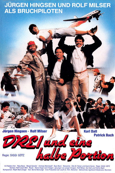Póster de Three Man and a Half