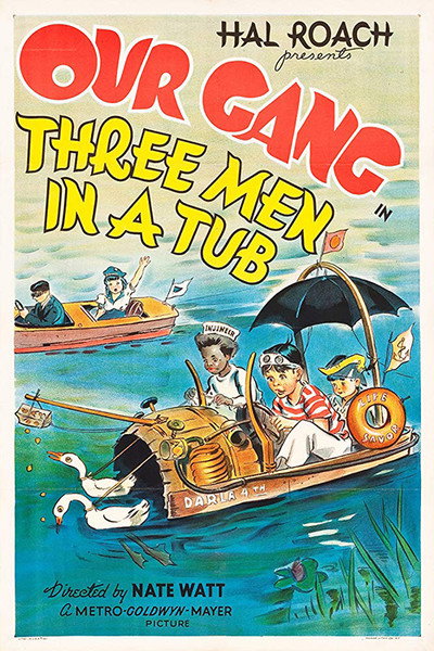 Póster de Three Men in a Tub