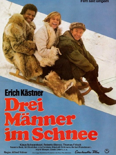 Póster de Three Men in the Snow