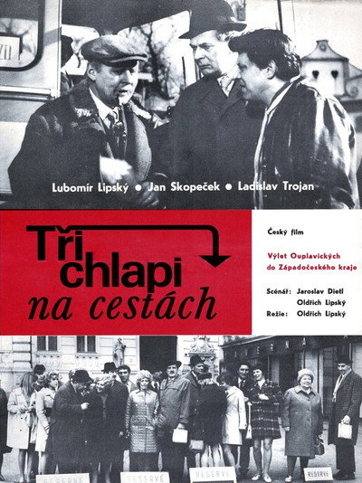 Póster de Three Men Travelling