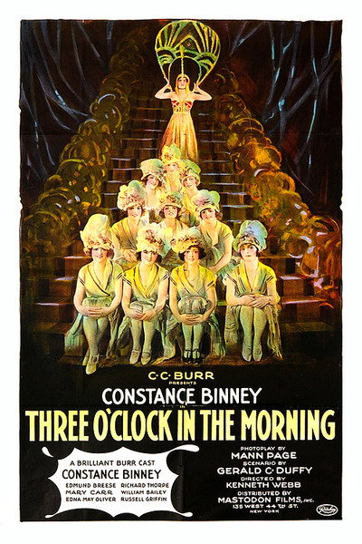 Póster de Three O'Clock in the Morning