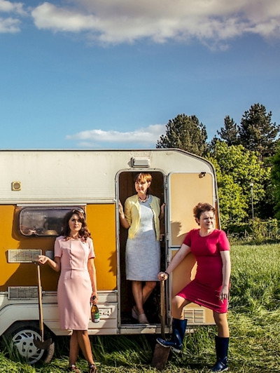 Póster de Three Women Wait for Death