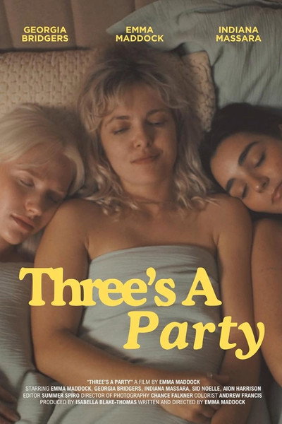 Póster de Three's A Party