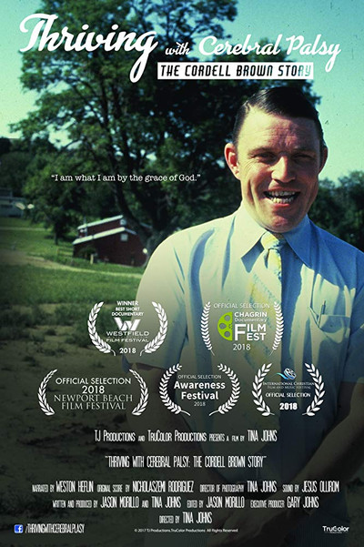 Póster de Thriving with Cerebral Palsy: The Cordell Brown story
