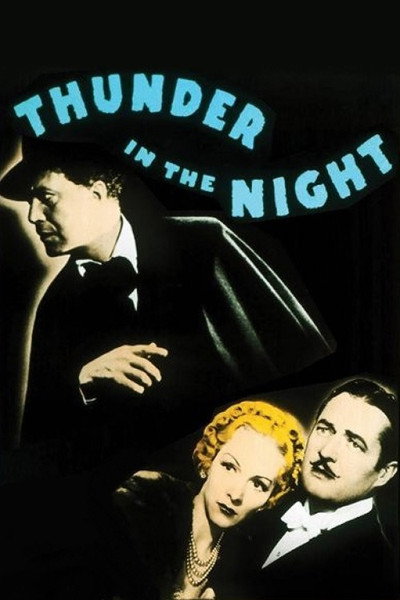 Póster de Thunder in the Night
