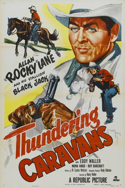 Póster de Thundering Caravans