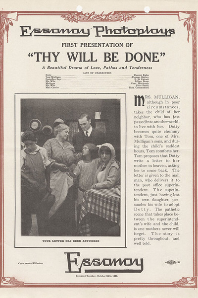 Póster de Thy Will Be Done
