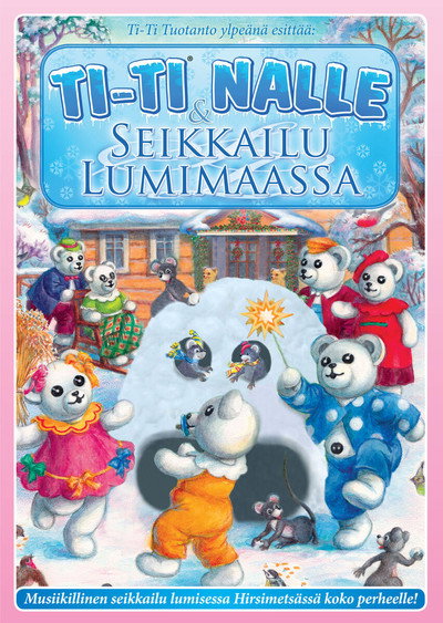 Póster de Ti-Ti Nalle & Seikkailu Lumimaassa