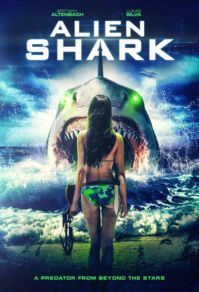 Póster de Tiburón AlienÍgena